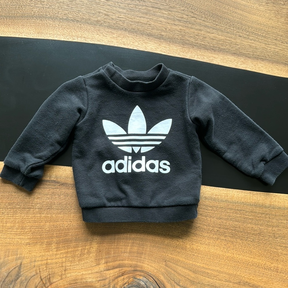 Adidas Trefoil Infant Sweatshirt. 3-6 Months